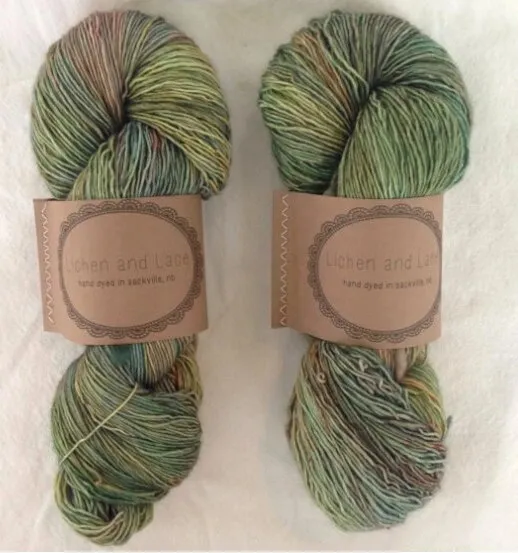 LIchen and Lace 80/20 Sock