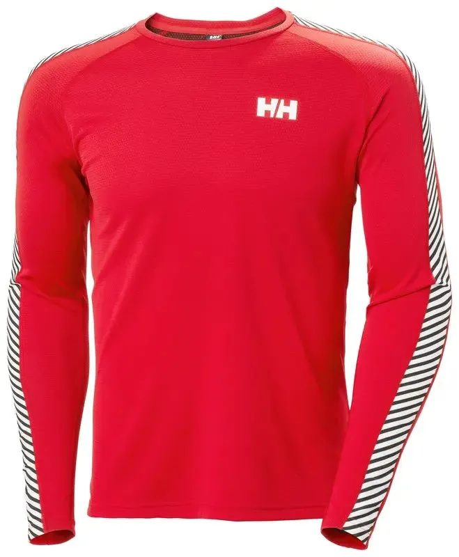 LIFA® ACTIVE Stripe Crew Base Layer - Red