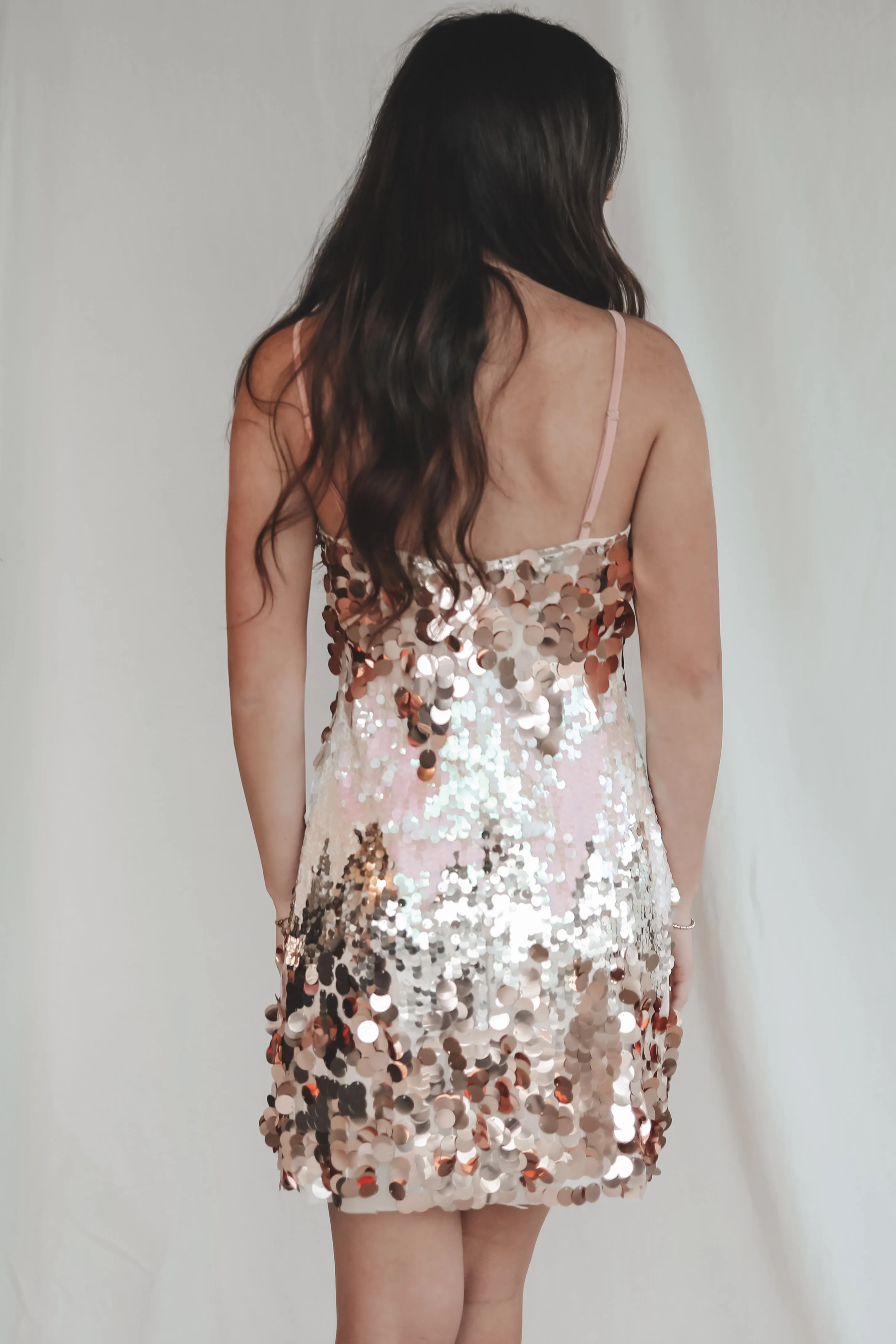 Life Of The Party Disco Sequin Dress