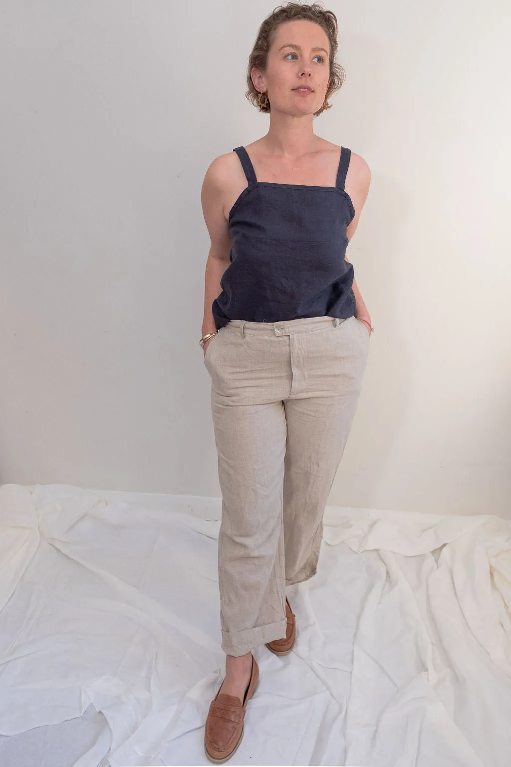 Linen Camisole  - 2 Colours