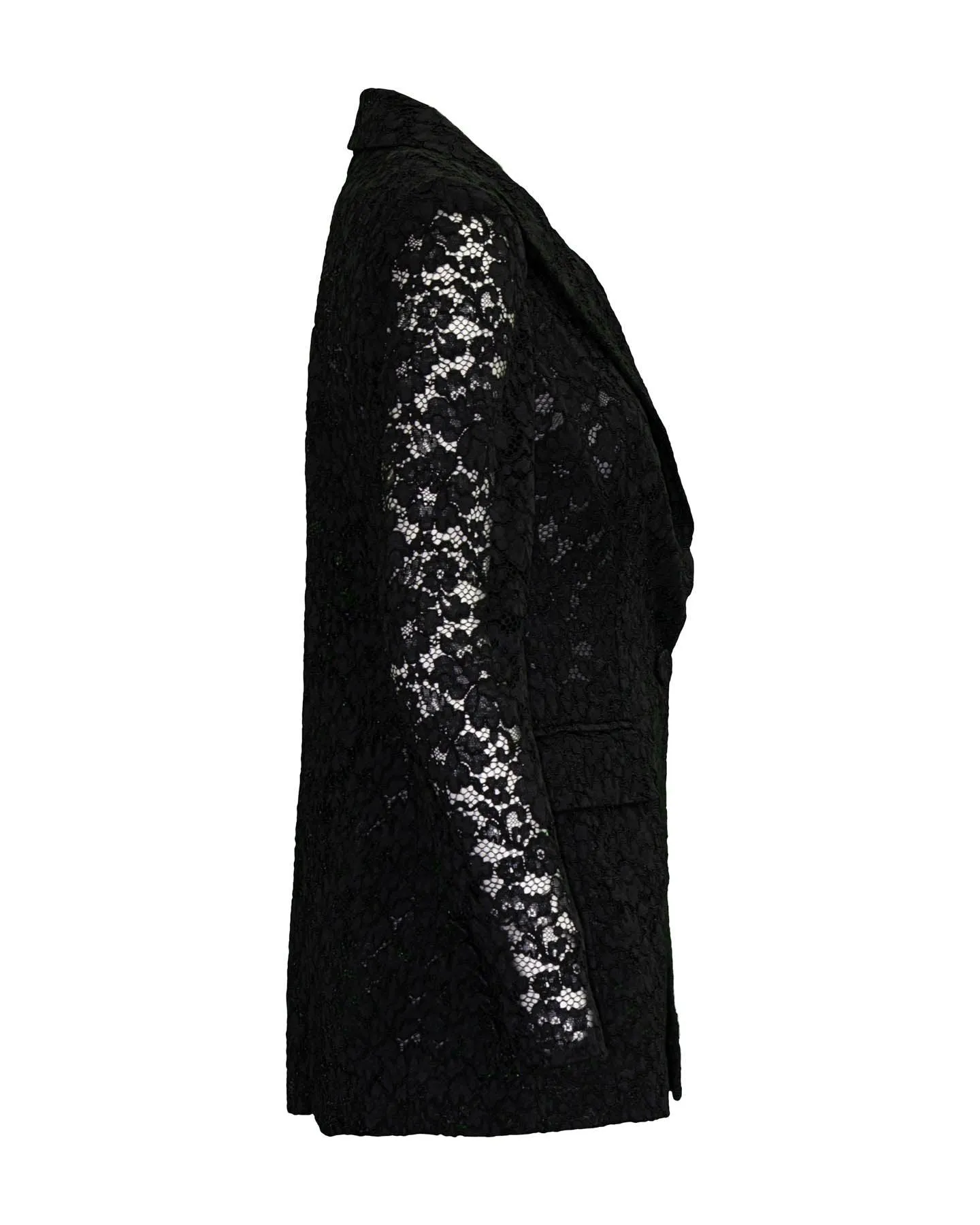 Long and Lean Lace Jacket