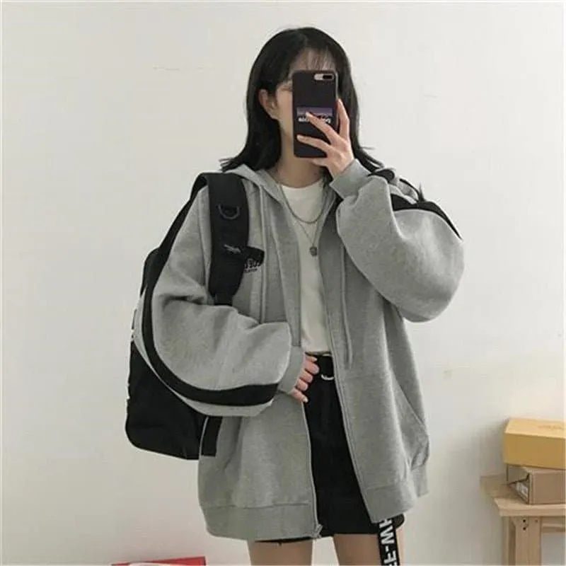 Long Sleeve Hooded Oversized Sweatshirts for Women