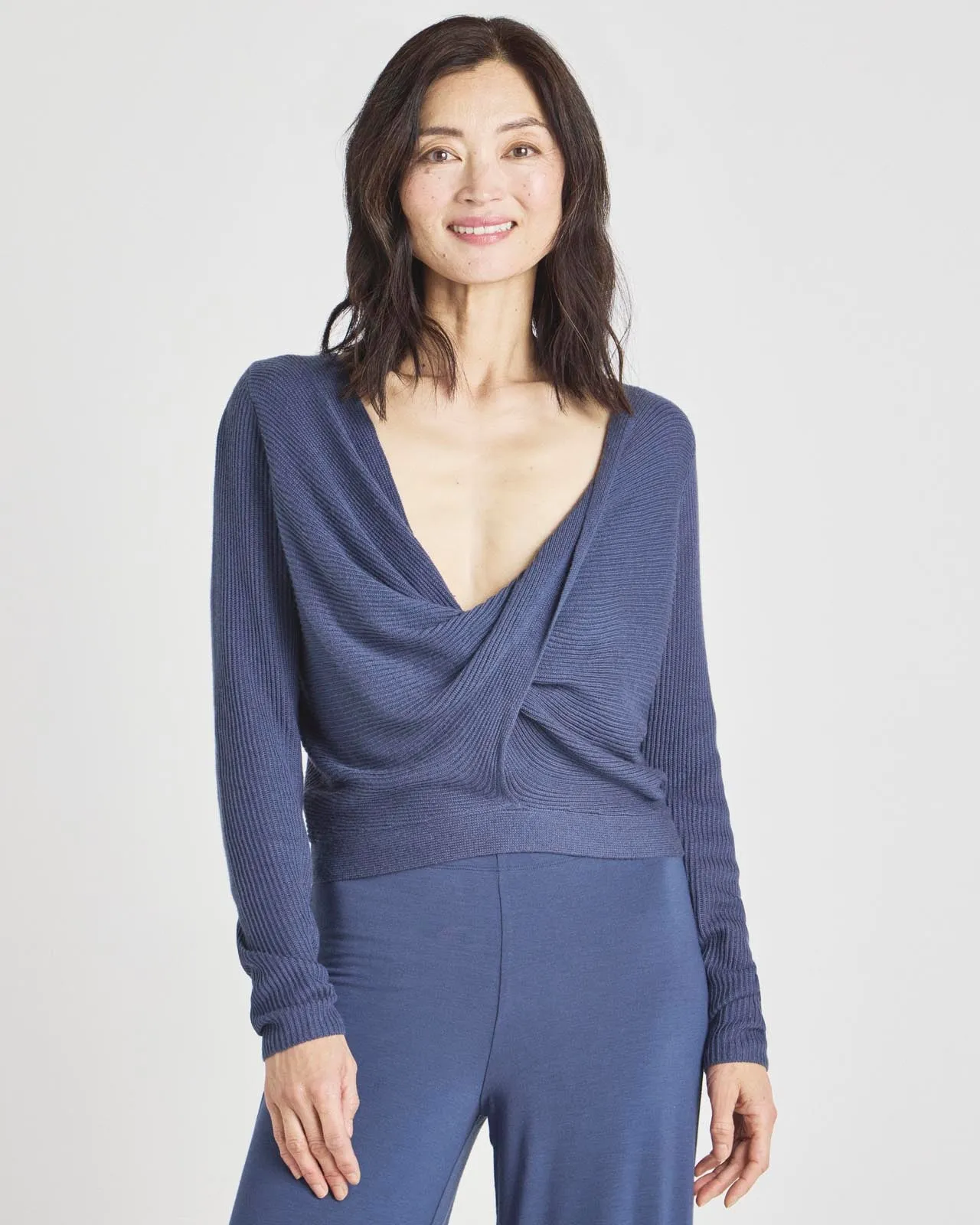 Loopknit LYR Surplice Sweater