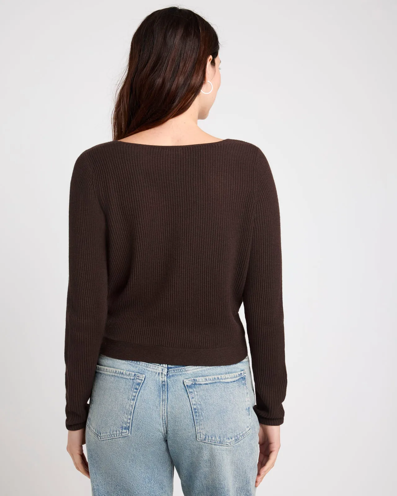 Loopknit LYR Surplice Sweater