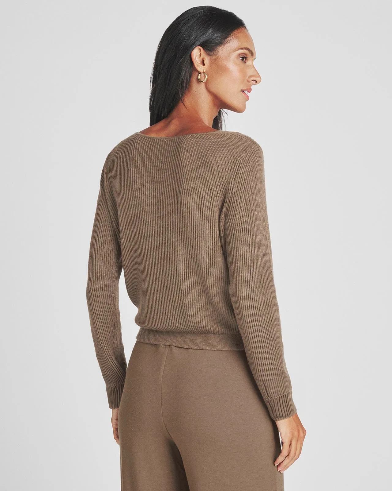 Loopknit LYR Surplice Sweater