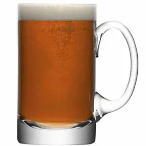 LSA Beer Tankard 0.75L / 26.4oz Clear G108-27-991