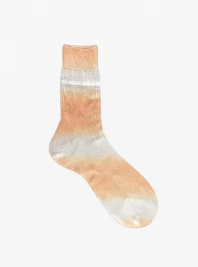 Luce Laminated Socks Orange