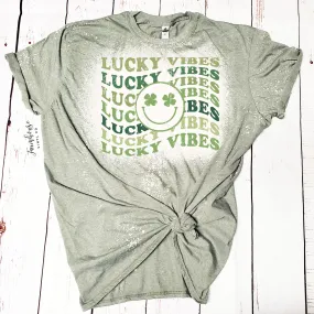 Lucky Vibes St. Patrick's Day Shirt