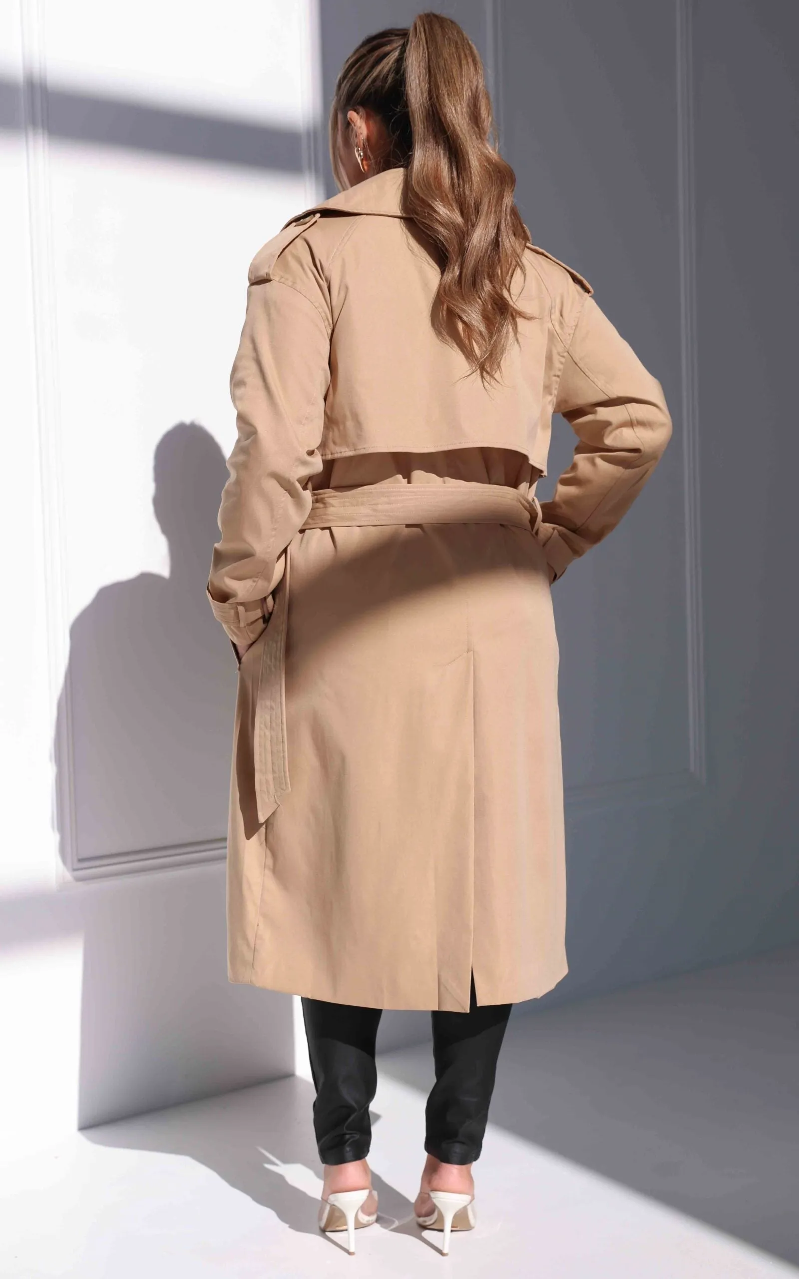 Mae Trench Coat - Camel