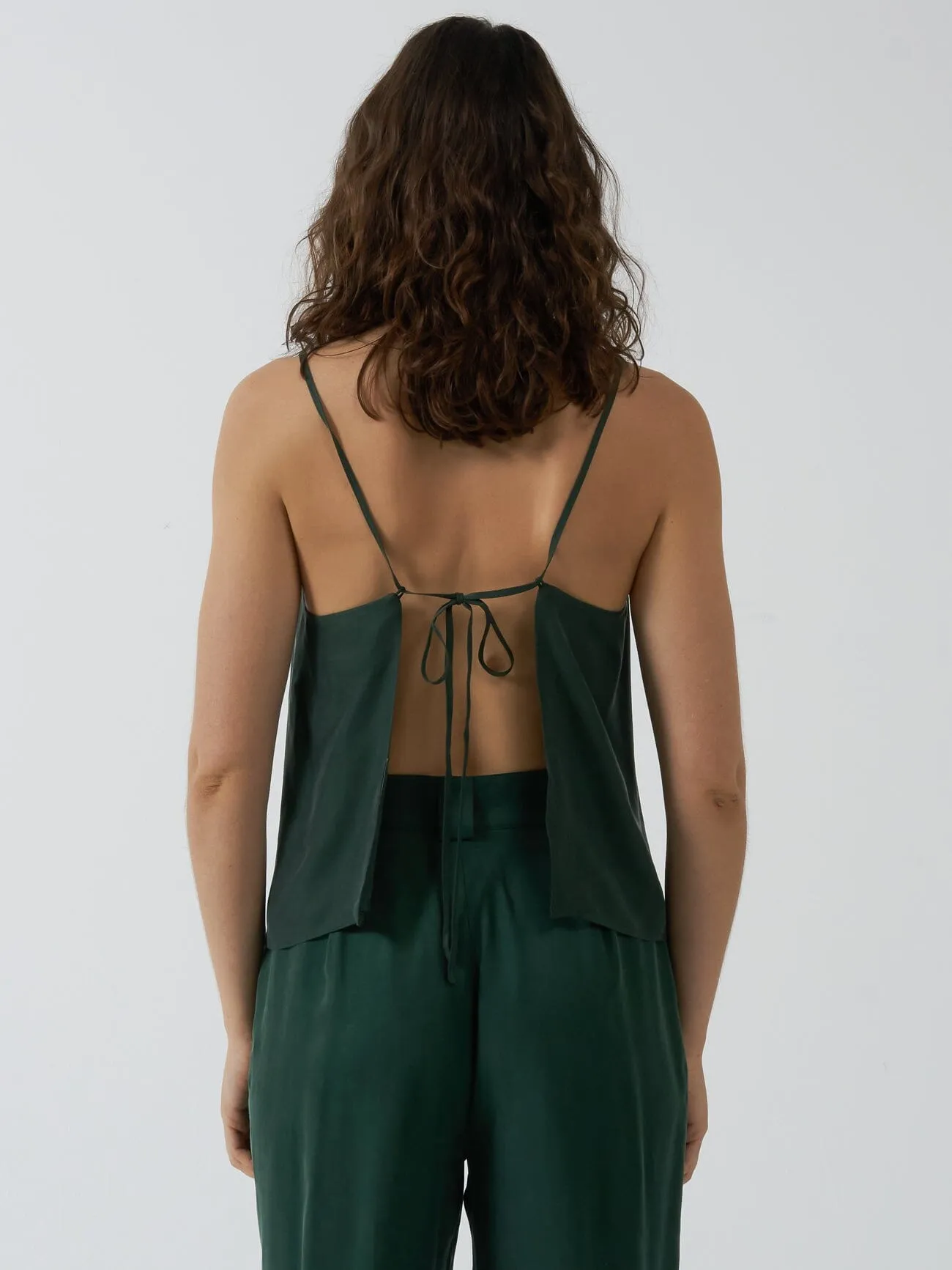 Manhatten Camisole - Deep Emerald