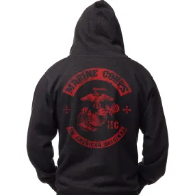 Marines Hoodie - USMC - An American Original Sweatshirt - Men's and Lady's Marines Hoodie