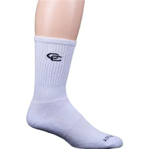 Men's Dan Post White Crew Sock