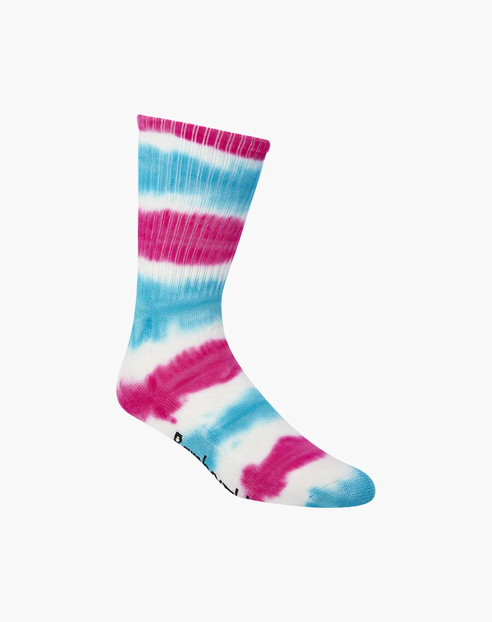 MENS TIE DYE ATHLETIC BAMBOO SOCK