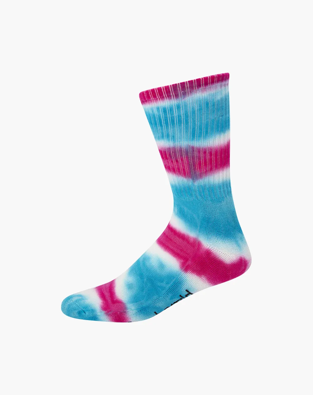 MENS TIE DYE ATHLETIC BAMBOO SOCK