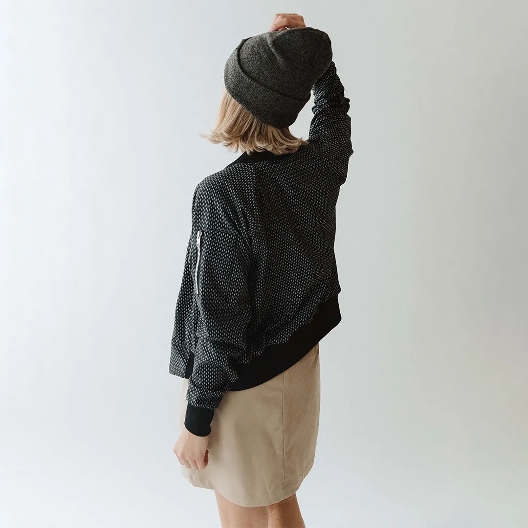 Midnight Dash Bomber Jacket