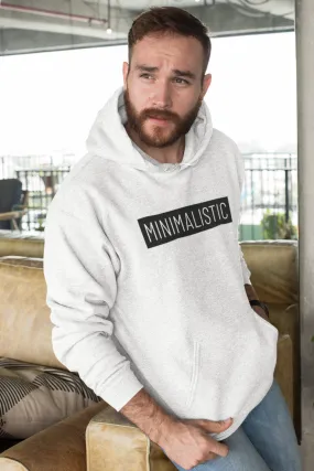 Minimalistic Premium Non Zipper White Hoodie