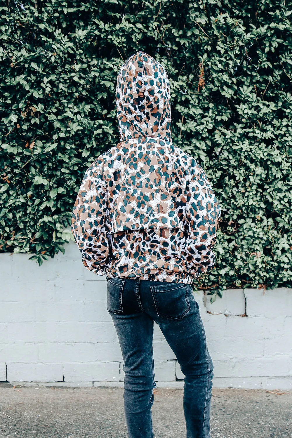 MiniMe Kids Leopard Hoodie Jacket