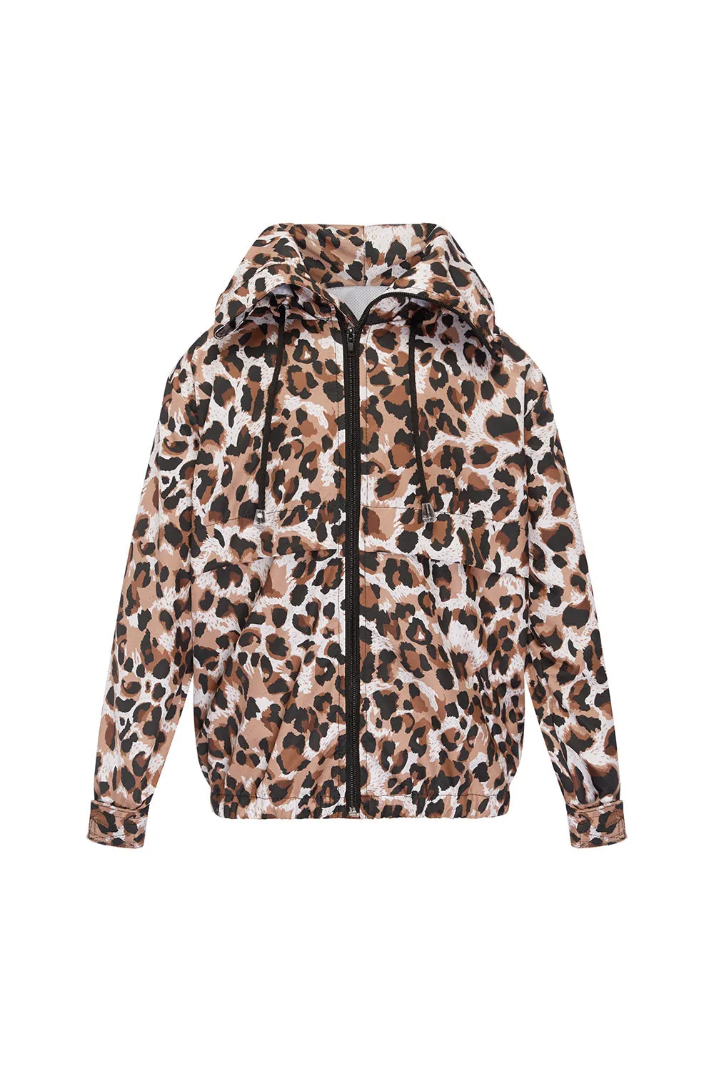 MiniMe Kids Leopard Hoodie Jacket