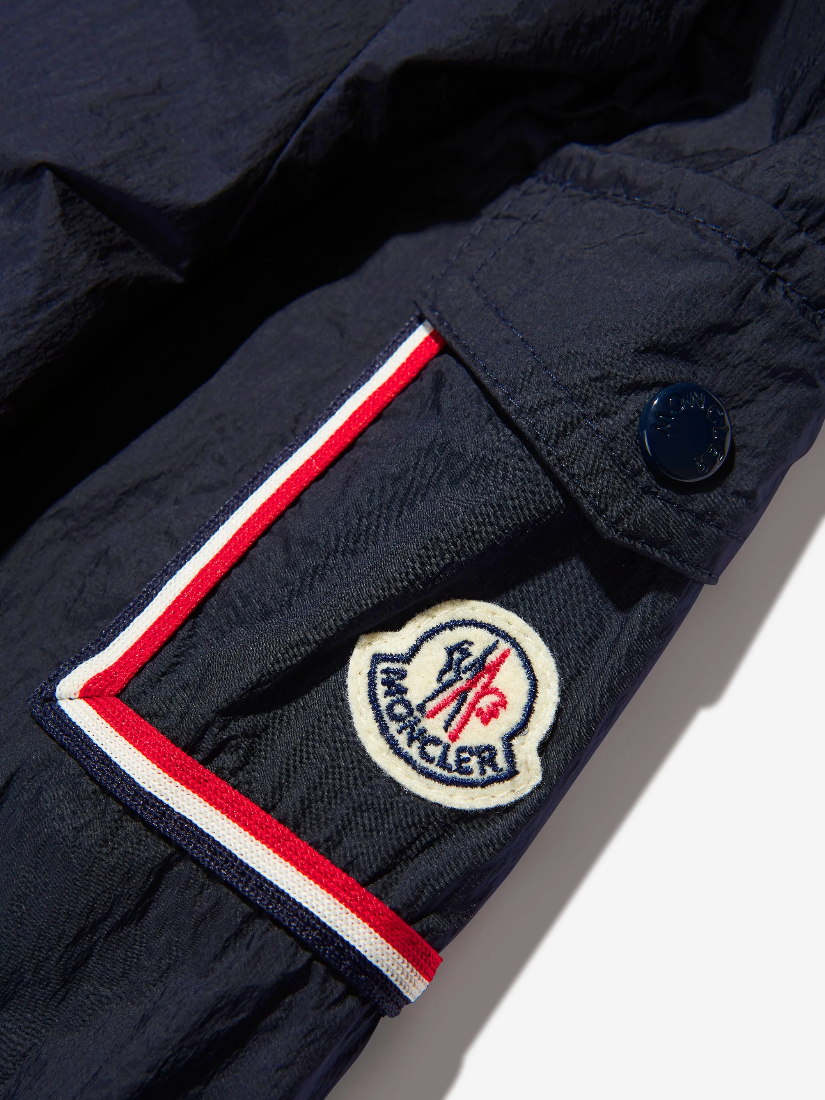 Moncler Enfant Boys Aimon Bomber Jacket in Navy