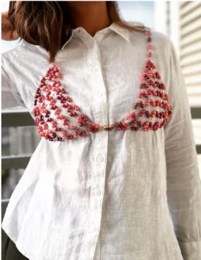 Mono Beaded Top