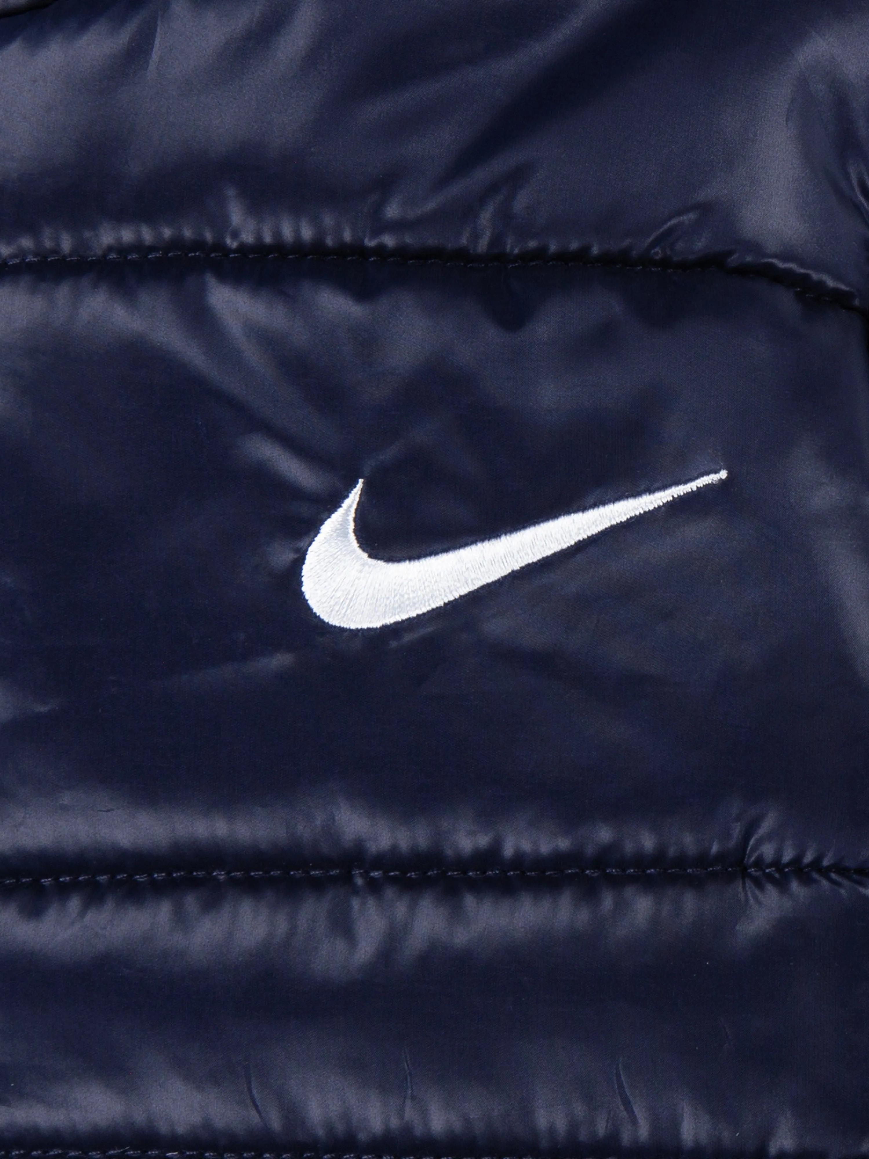 Nike Boys Fill Quilted Jacket in Navy