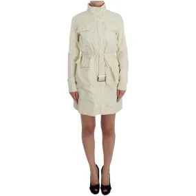 P.A.R.O.S.H. Chic Beige Trench Jacket Coat