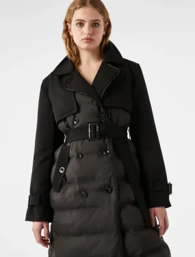 PENNYBLACK Black 3 In 1 Padded Trench Coat