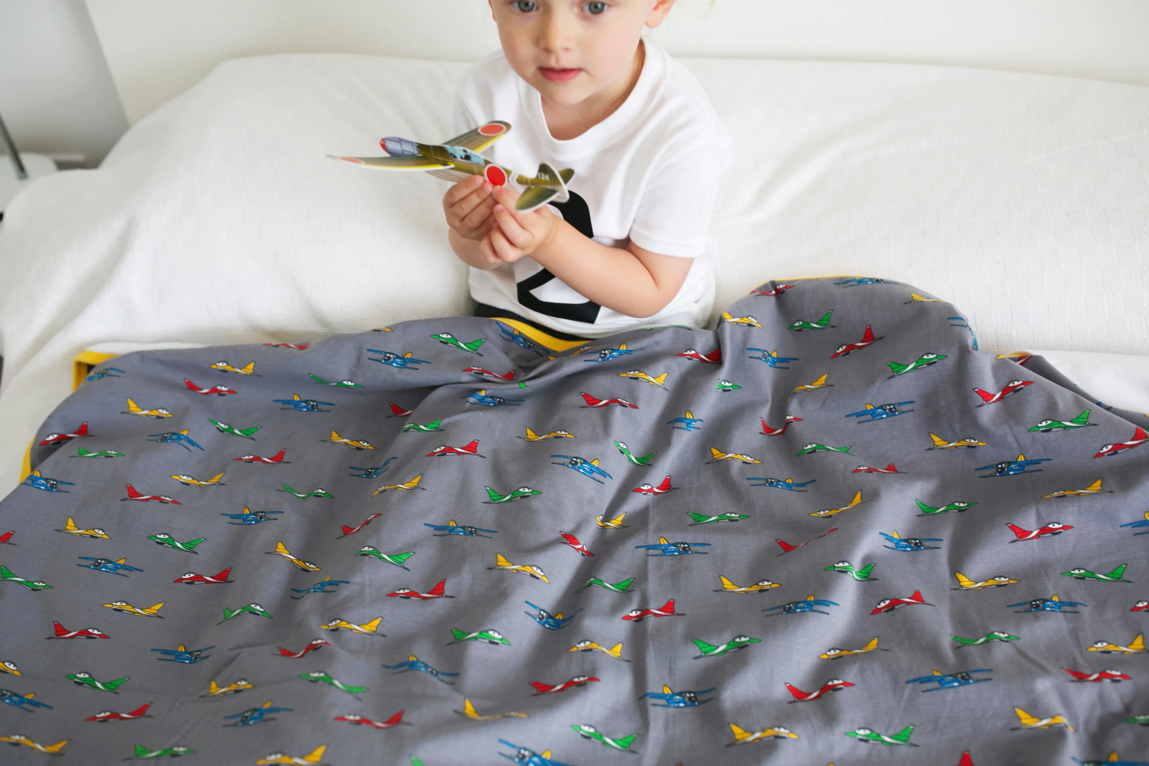 Plane Print XXL Blanket