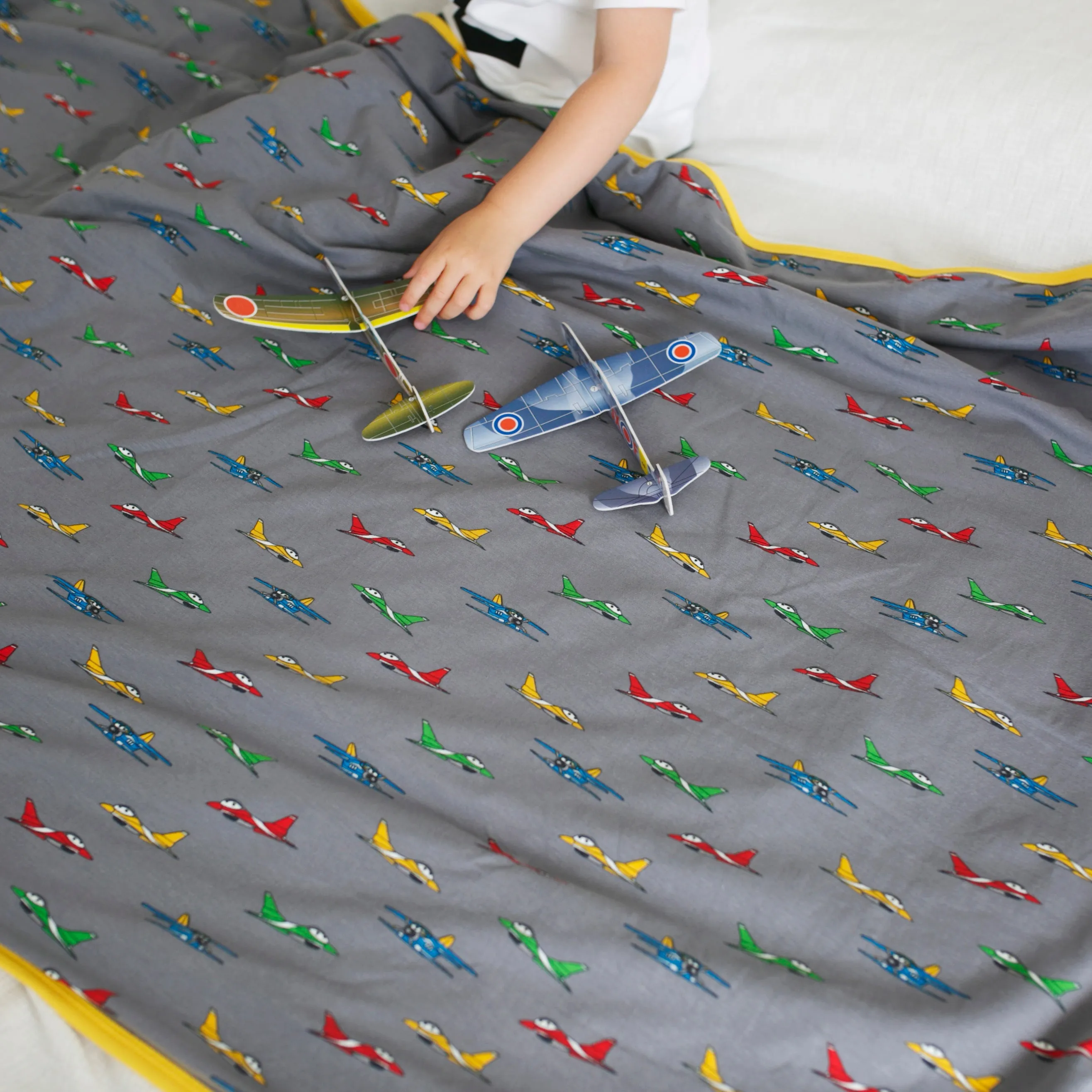 Plane Print XXL Blanket