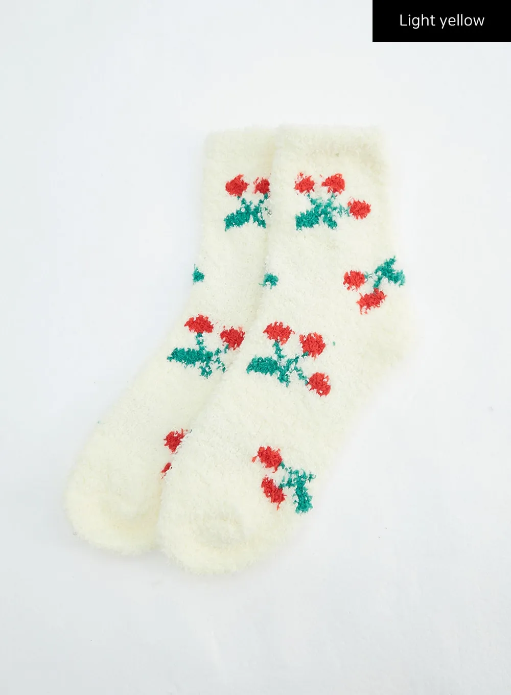 Printed Plush Socks IN316