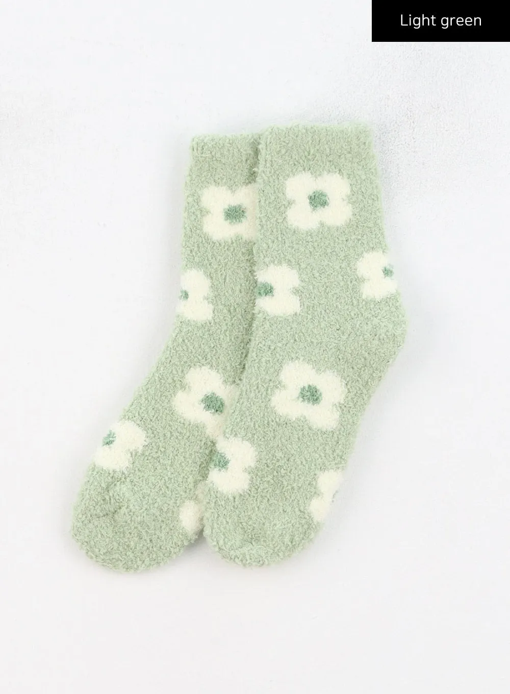 Printed Plush Socks IN316