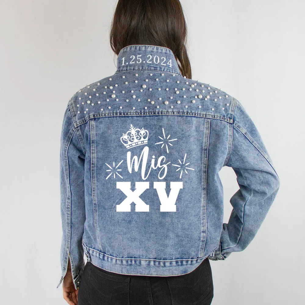 Quinceanera Denim Jacket