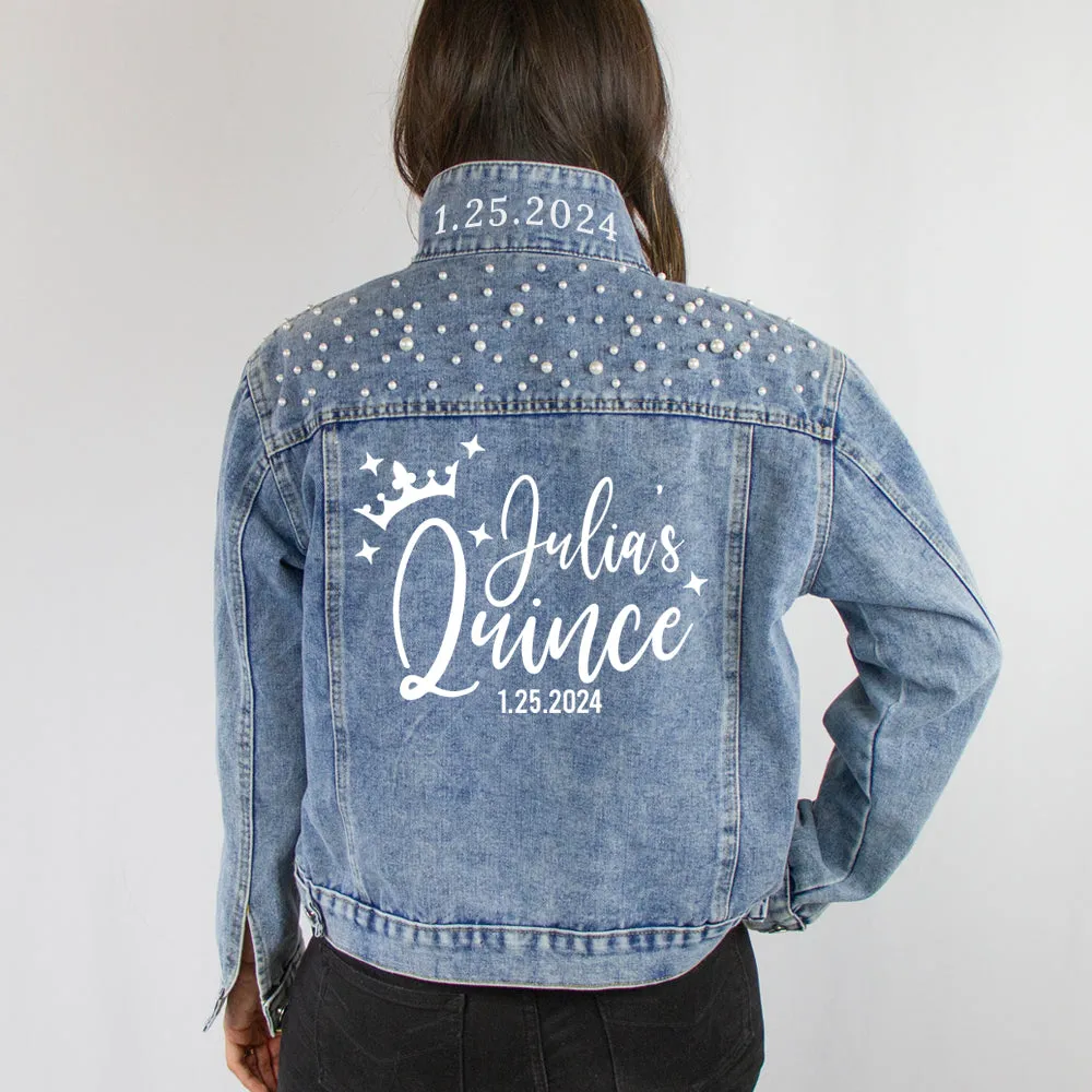 Quinceanera Denim Jacket