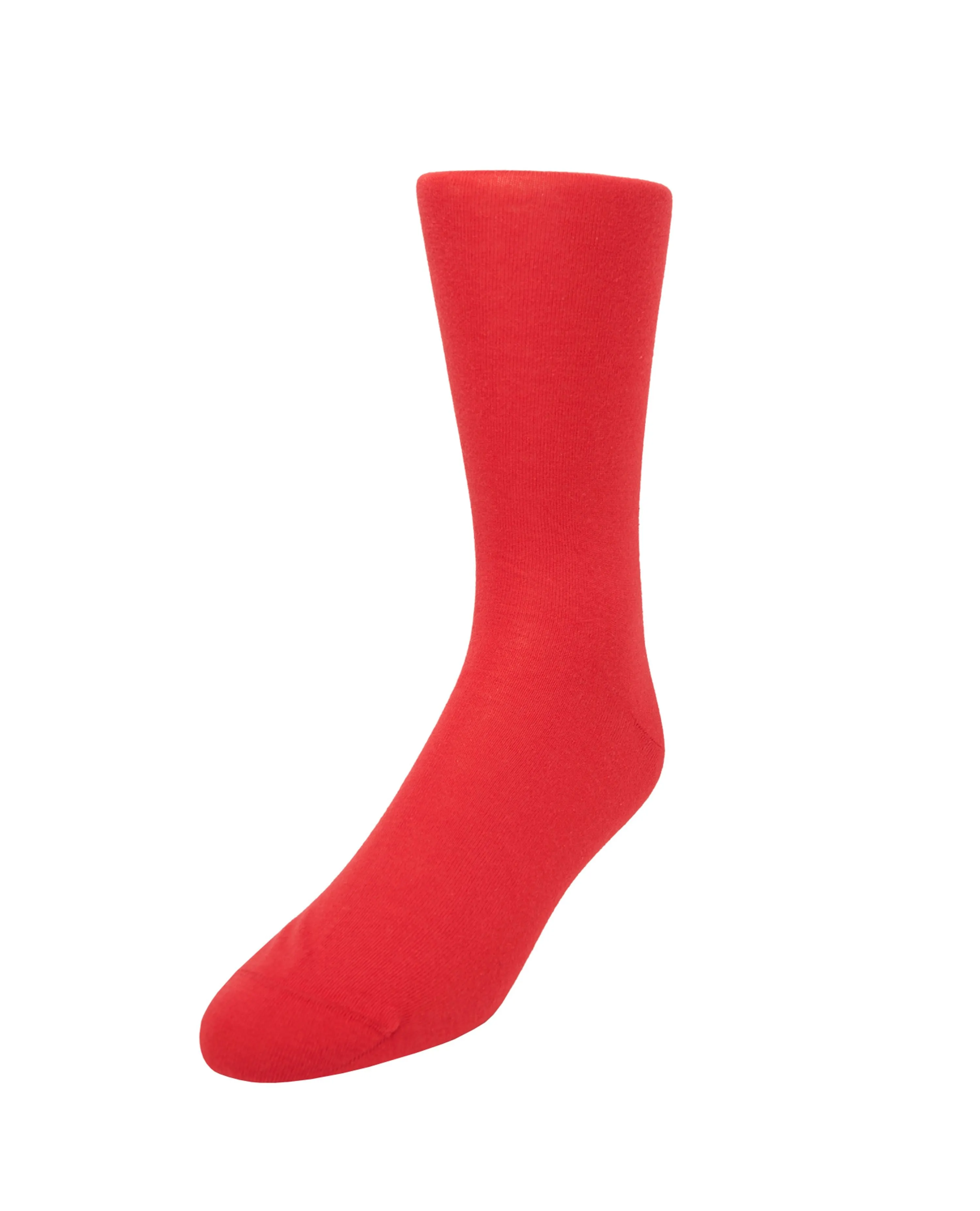 Red Fine Gauge Socks