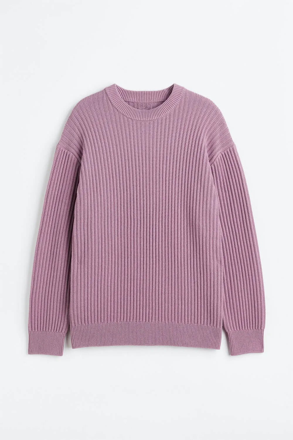 Relaxed Fit Rib-knit Sweater