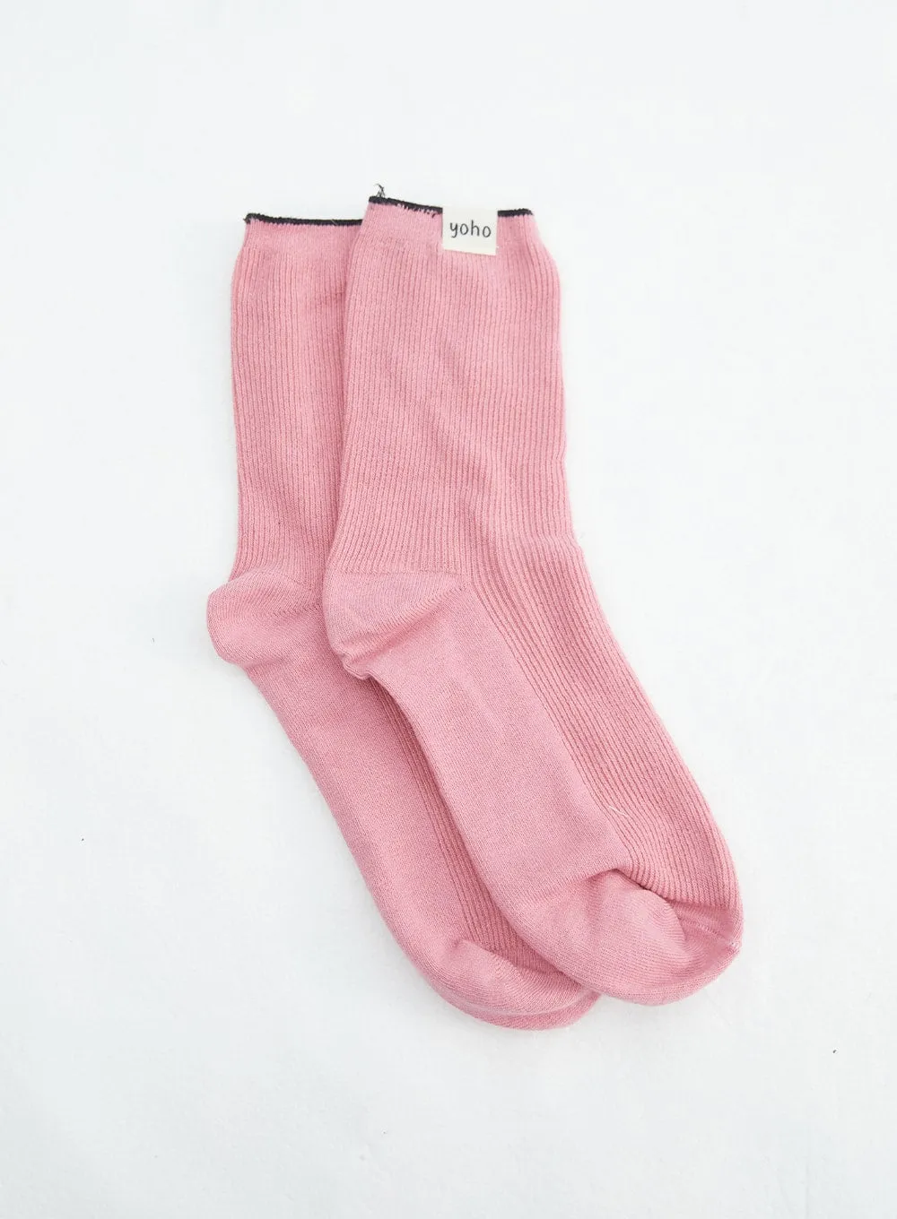 Ribbed Knit Socks IN316