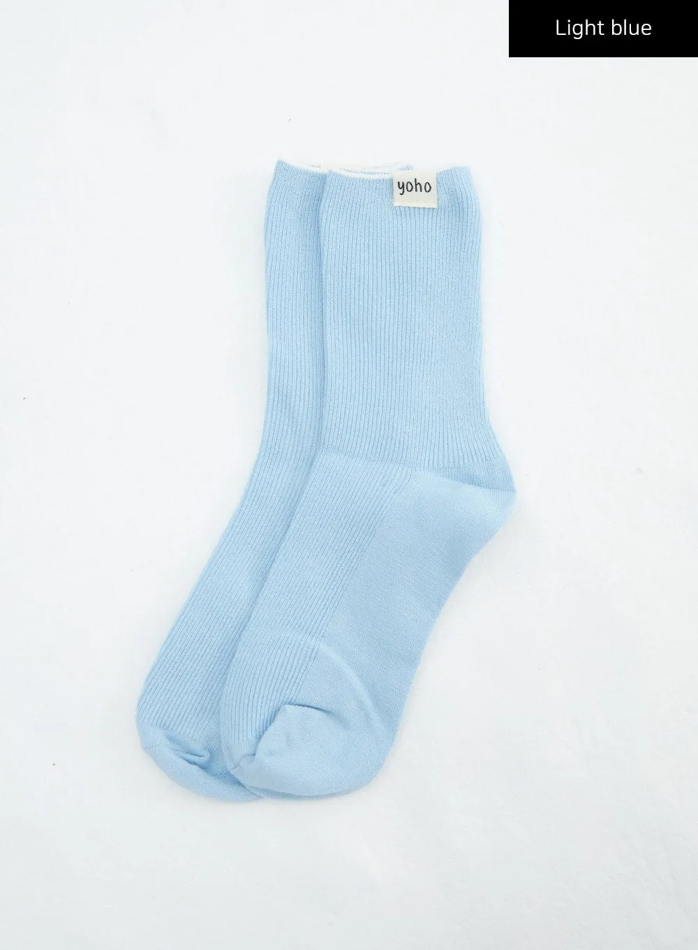 Ribbed Knit Socks IN316