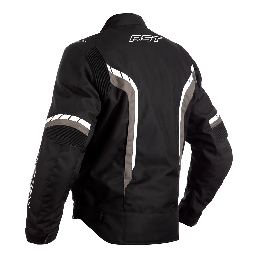 RST Axis CE Summer Textile Jacket - Black / Grey / White