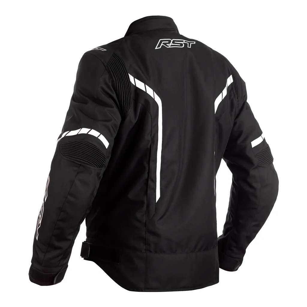 RST Axis CE Summer Textile Jacket - Black / White