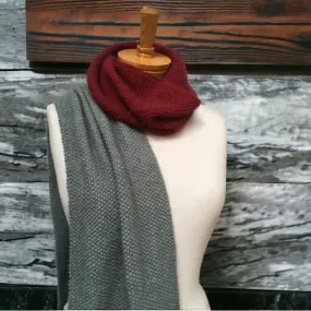 'Saunter'... Easy Moss Stitch Scarf - Pattern