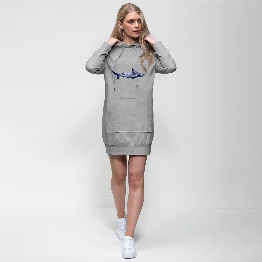 Shark Premium Adult Hoodie Dress