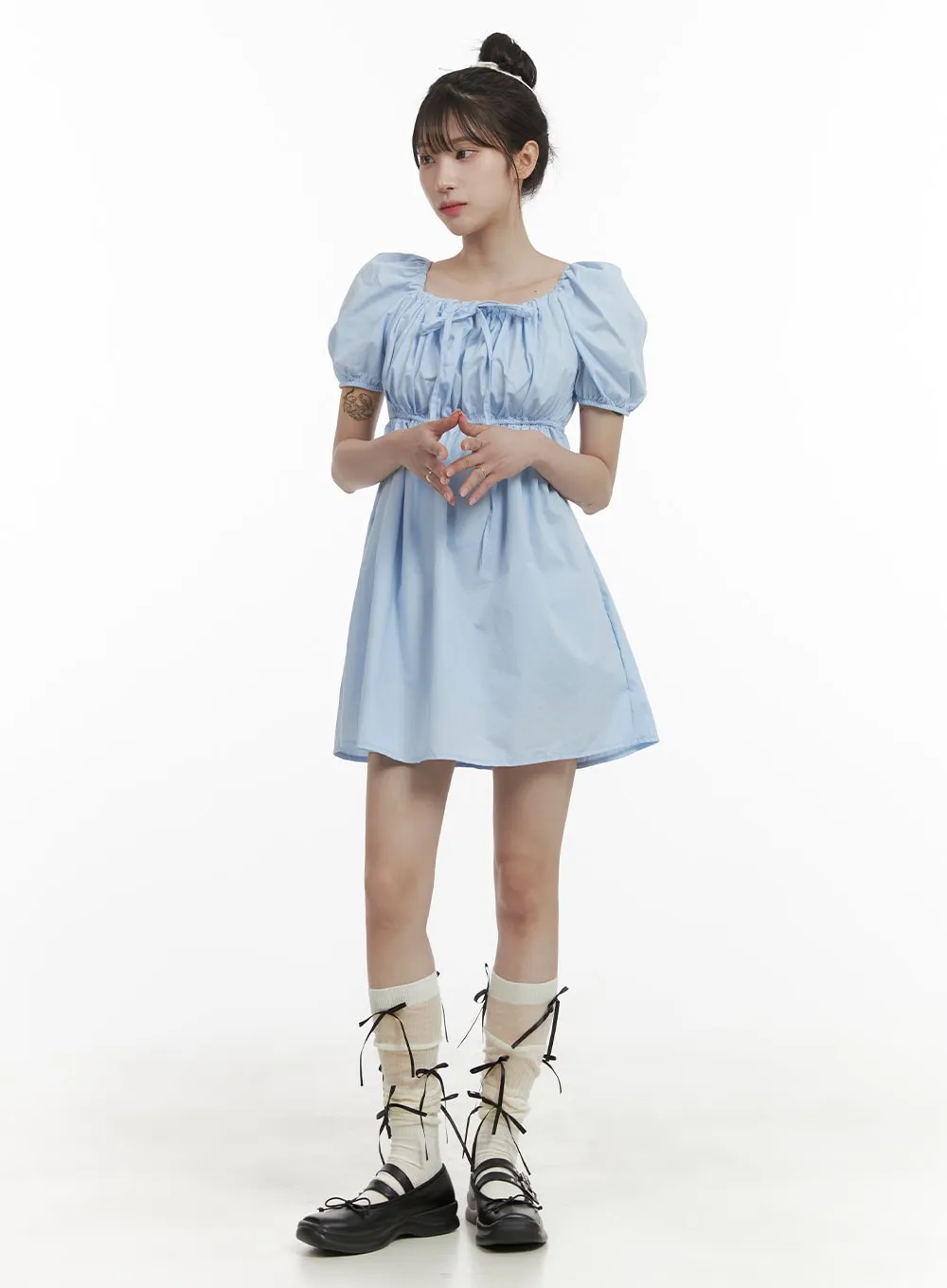 Sheer Ribbon Socks OA425