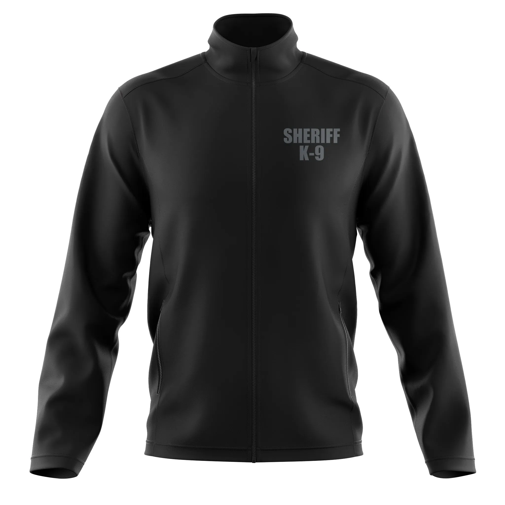 [SHERIFF K9] Soft Shell Jacket [BLK/GRY]