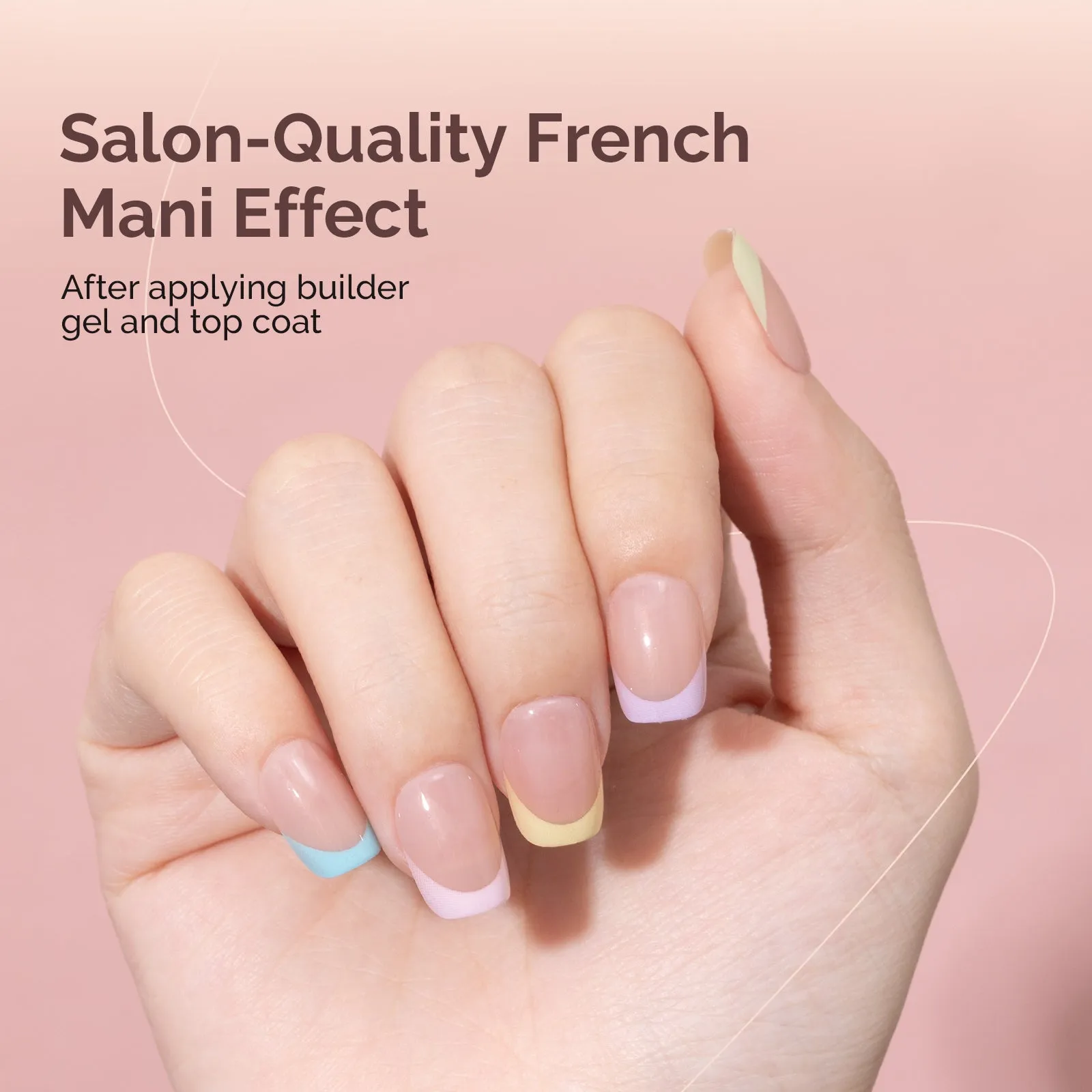 SilkTips 4 in 1 French Nail Tips - 150Pcs (US ONLY)