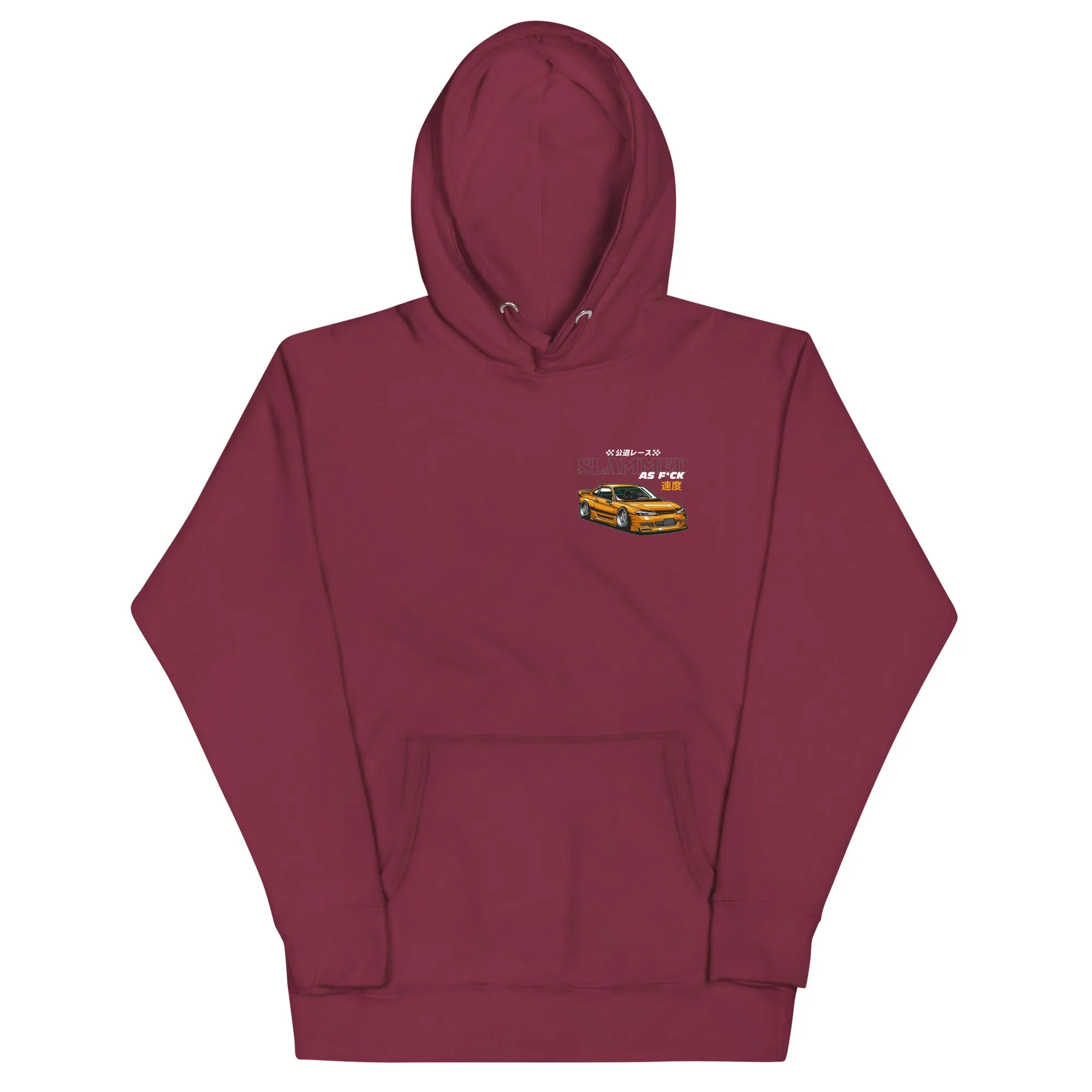 Silvia Slammed Premium Car Culture Hoodie