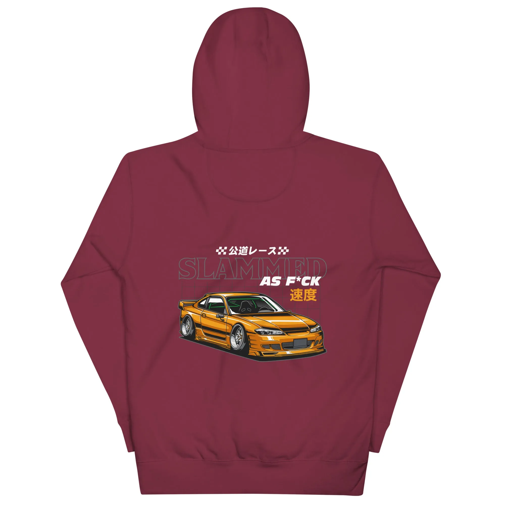 Silvia Slammed Premium Car Culture Hoodie