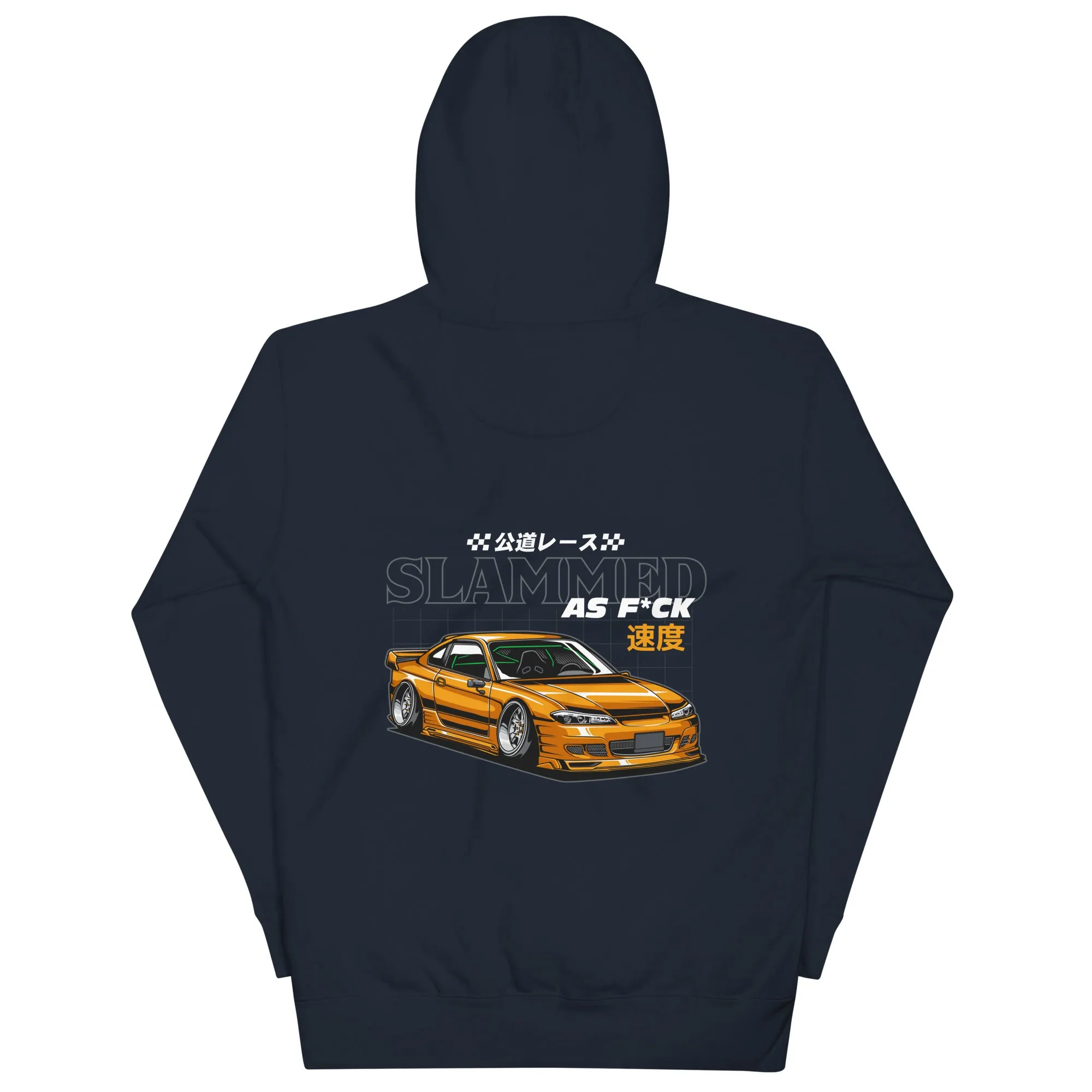 Silvia Slammed Premium Car Culture Hoodie