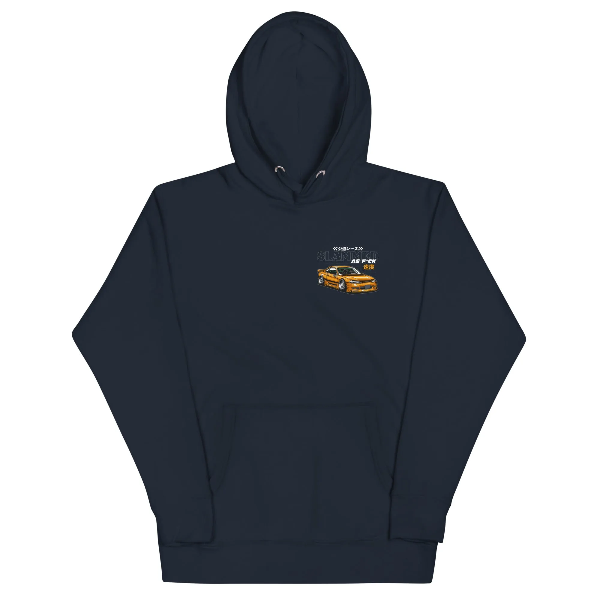 Silvia Slammed Premium Car Culture Hoodie