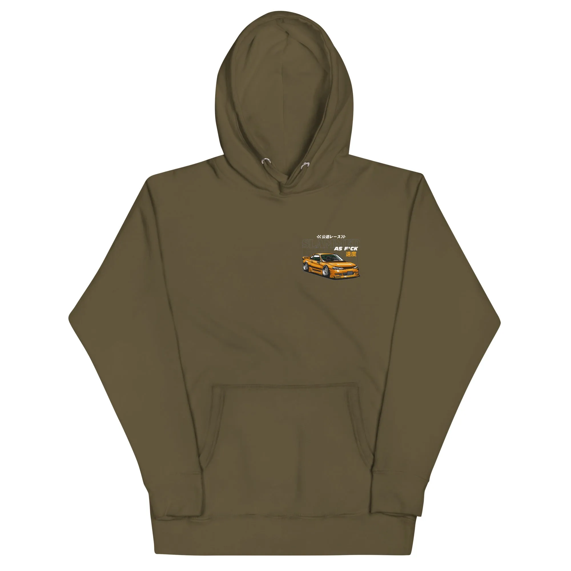 Silvia Slammed Premium Car Culture Hoodie