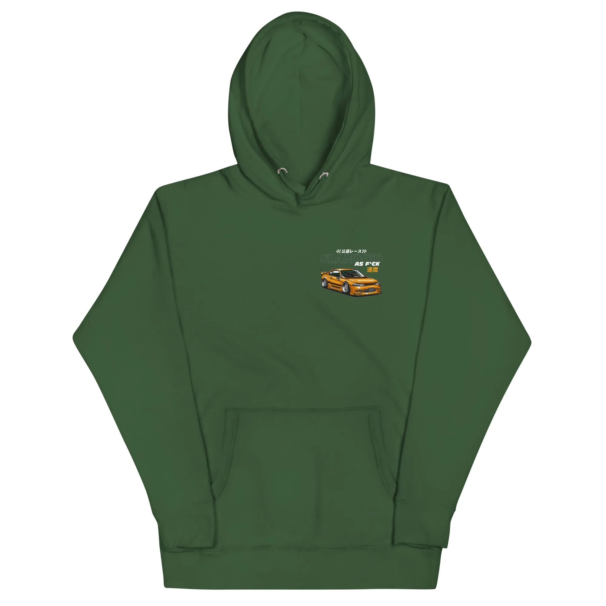 Silvia Slammed Premium Car Culture Hoodie